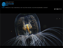 Tablet Screenshot of exoticaquaculture.com